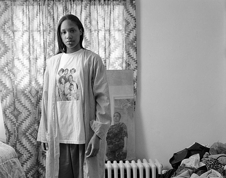 LaToya Ruby Frazier. Huxtables, Mom and Me, from the series The Notion of Family. 2008