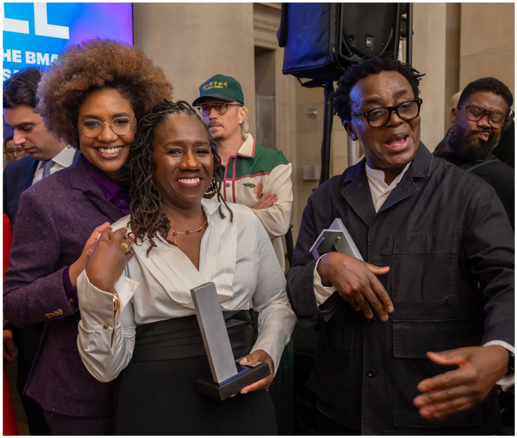 artists LaToya Ruby Frazier and John Akomfrah; and Sherrilyn Ifill