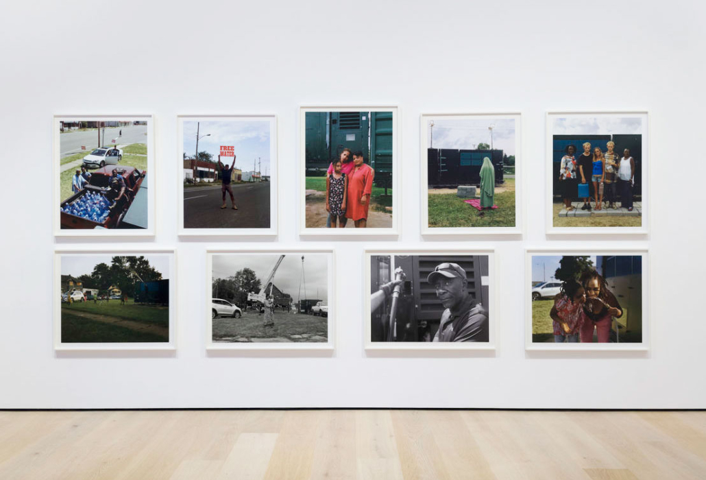 LaToya Ruby Frazier, Flint is Family installation view in the Breath(e): Toward Climate and Social Justice exhibition. Photo: Jeff McLane
